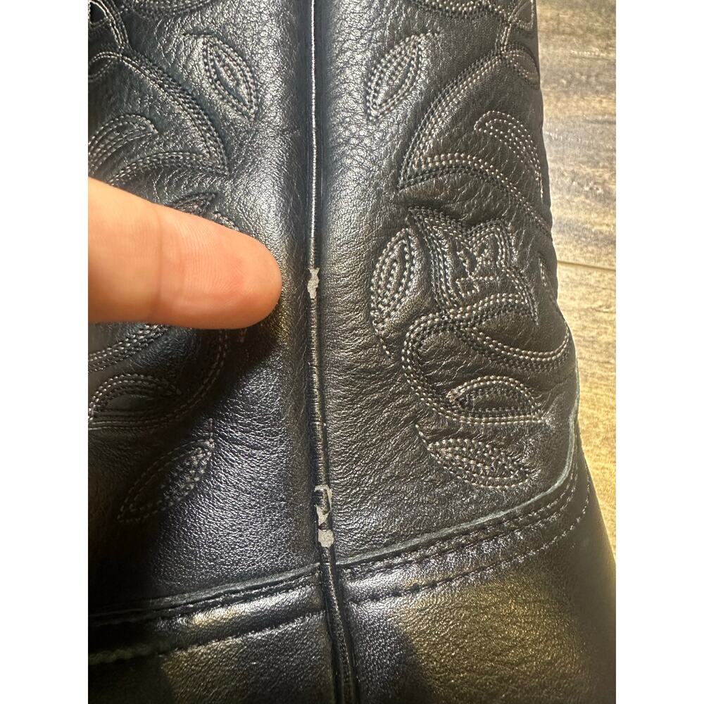Ariat Women’s Heritage Western Black Deertan Boots 7 Wide - Picture 11 of 11